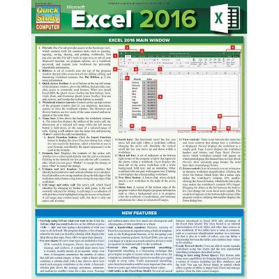 Microsoft Excel 2016 - by  Curtis Frye (Poster)