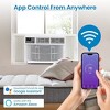 6,000/8,000/10,000/12,000 BTU Smart Window Air Conditioner With Remote Control & WIFI & Dehumidifier & Energy Saving - 4 of 4