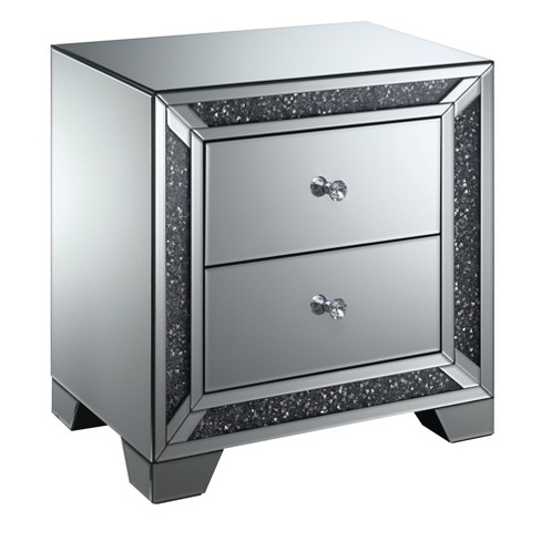 Allen 2 Drawer Side Table Silver Iohomes Target