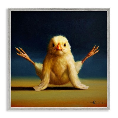 Stupell Industries Yoga Chicks Exercise Pose, 24" x 24"