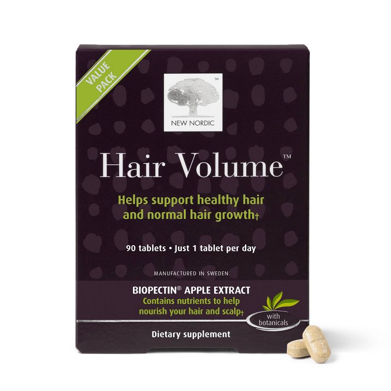 New Nordic Hair Volume Vitamin Tablets with Biotin, 1 of 14