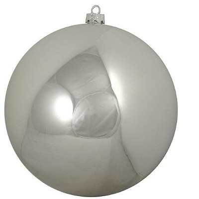 Northlight Shatterproof Shiny Silver Splendor Commercial Christmas Ball Ornament 6" (150mm)