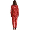 #followme Buffalo Plaid 2 Piece Thermal Pajama Set for Women -Jogger Winter Christmas PJs - 3 of 3
