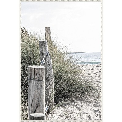 Amanti Art Coastal Beach V by Incado Canvas Wall Art Print Framed 23 x 33-in.