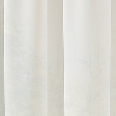 Winter White Sheer Voile 59" x 144" Window Curtain Panel