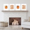 Big Dot of Happiness Fall Pumpkin - Unframed Autumn, Halloween and Thanksgiving  Linen Paper Wall Art - Set of 4 - Artisms - 8 x 10 inches - 2 of 4