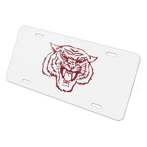 Morehouse College Secondary Logo Novelty Metal Vanity Tag License Plate - 1 of 4