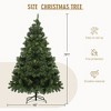 YARDSIGHT 7 ft. Hinged Artificial Christmas Tree with 778 PVC Branch Tips, Full Unlit Holiday Tree for Home, Office, and Festive Events - 3 of 4