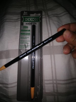 Dixon China Marker Chinagraph Pencil - Peel Off Phano - Non Toxic - Red -  Single