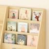 TopComfy Decorative Bookshelf Kids Bookshelf and Toy Storage 4 Tier Kids Book Shelf with Bookcase Display Stand for Kids, Beige, 37.4"*18.7"*5.7" - 3 of 4