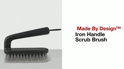 Our Brand Small Space Iron Handle Scrub Brush