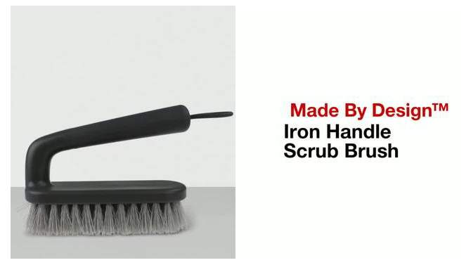 Iron Handle Scrub Brush - Made By Design&#8482;, 2 of 5, play video