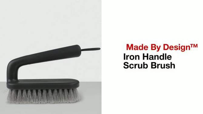 Iron Handle Scrub Brush - Made By Design&#8482;, 2 of 5, play video