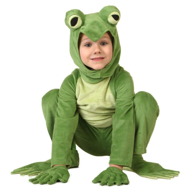 HalloweenCostumes.com Toddler Deluxe Frog Costume, 5 of 6