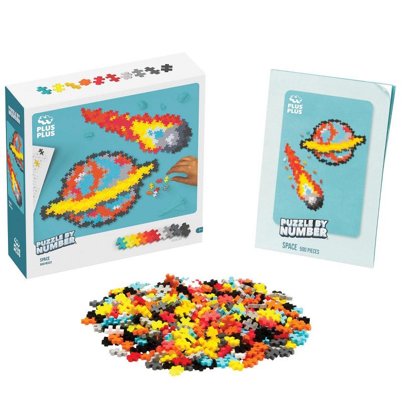 Plus-Plus Puzzle By Number - 500 Pc Space Puzzle, 2 of 7