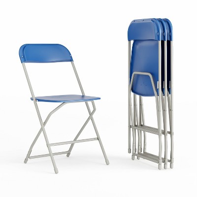 Alamont 4pk Plastic Folding Chairs