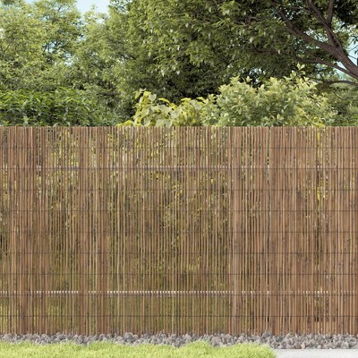 vidaXL Garden Fence 393.7"x35.4" Reed