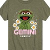 Boys' - Sesame Street - Oscar Gemini Energy Short Sleeve Graphic T-Shirt - 2 of 4