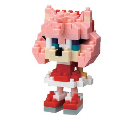 Kawada Nanoblock Sonic The Hedgehog Amy Micro-Sized Building Block Set