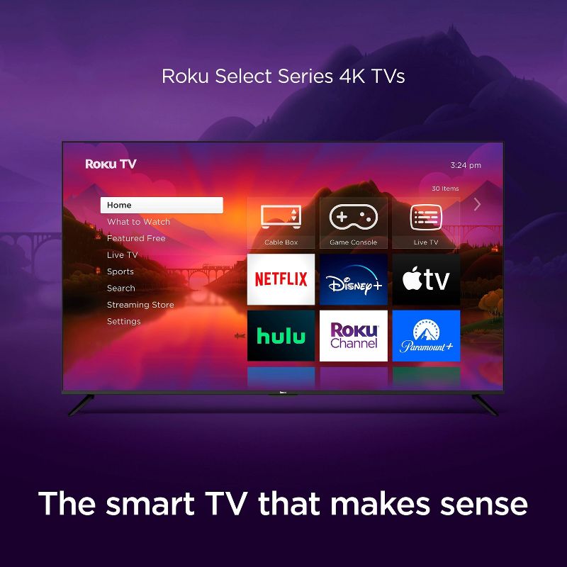 Roku 50&#39; Select Series 4K HDR Smart Roku TV with Roku TV Remote  - 50R4A4, 4 of 14