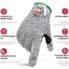 Bison Life Reinforced Level 5 Cut Resistant Gloves for Kitchen, Touchscreen Compatible, Ambidextrous - 3 Pairs - 2 of 4