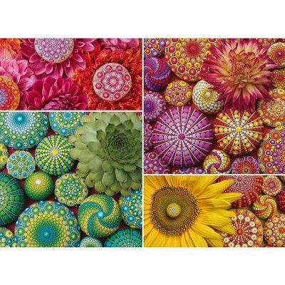 Ravensburger Mandala Blooms 500 PC PZ 80688