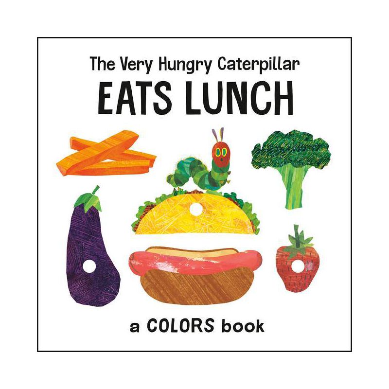The Very Hungry Caterpillar Eats Lunch - (World of Eric Carle) by  Eric Carle (Board Book), 1 of 2