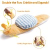 Squeaky Dog Toys, 5 pcs Crinkle Plush Dog Toy, No Stuffing Dog Toys for Small Medium Large Dogs, Boredom Relief - 4 of 4