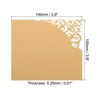 Unique Bargains Hollow Design Foldable Wedding Table Name Place Cards 50 Pcs - 2 of 4