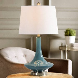 Table Lamp Niagara Falls Blue Finish - StyleCraft - 1 of 4