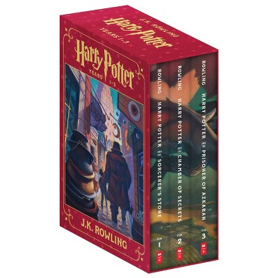 HARRY POTTER BOXSET BOOKS 1-3 - by J.K. Rowling (Paperback)
