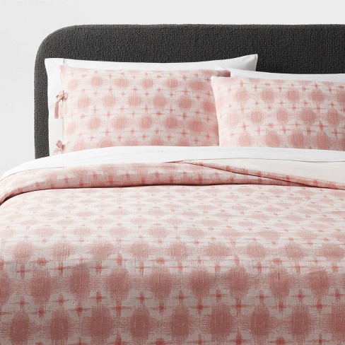 LYRA Pom Pom Textured Boho Soft 100% Cotton Duvet Cover Set - Norwood  Textiles