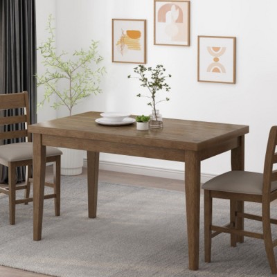 Wood Counter Height Dining Table,Multifunctional Dining Room Table,Rectangle Dining Table for Dining, Work, or Entertaining-Maison Boucle