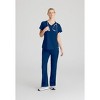 Skechers Vitality By Barco Women's Aura 3-Pocket Notched V-Neck Scrub Top - 2 of 4