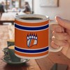 U.S. Coast Guard Academy Stripes Ceramic Coffee Mug Novelty Gift Mugs for Coffee Tea and Hot Drinks 11oz White - 4 of 4