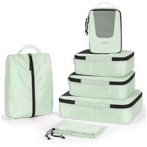 luggage for Travel, 6 Set Suitcase Organizer Bags Set for Travel, Lightweight Packing Organizer - 1 of 4