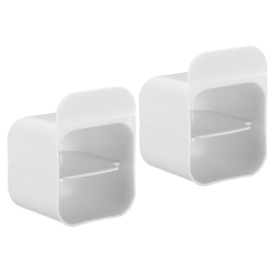 Unique Bargains Plastic Creative Large Capacity Self-Adhesive DIY Screen Pen Holder 2 Pcs