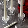 Okuna Outpost Okuna Outpost Set of 12 Glass Candlestick Holders for Wedding, Table Centerpieces, Home and Party Décor (2.4x2.3inch) - 4 of 4
