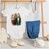 Christmas Gothic Art Xmas Couple Baby Romper Boys or Girls Brisco Brands - 3 of 4