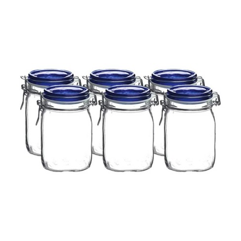 Sterilite 4.0 Cup Square Ultra-Seal Food Storage Container, Blue (6 Pack),  1 Piece - Foods Co.