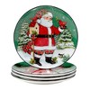 16pc Christmas Lodge Santa Dinnerware Set - Certified International ...