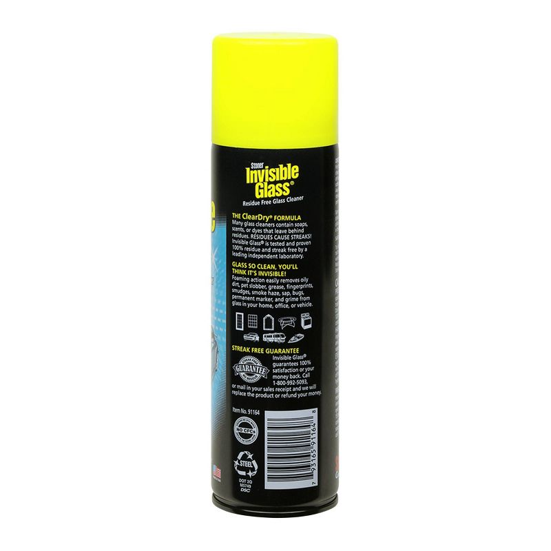 Invisible Glass Aerosol Glass Cleaner 19-oz., 3 of 6