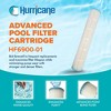 Hurricane Filters HF6900-01 DE Filter Cartridge - Replacement for Unicel C-6900, Filbur FC-1963, Pentair 178656, C-6900-4, Quad DE 100 - 2 of 4