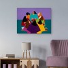 30" x 40" Butterflies Dream by Synthia Saint James Canvas Art Print - Masterpiece Art Gallery: Horizontal Wall Canvas, Modern Decor Style - 2 of 4