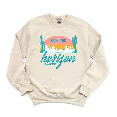 Simply Sage Market Women's Graphic Sweatshirt Seek The Horizon