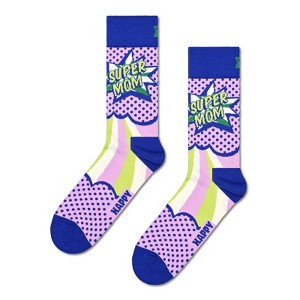 Happy Socks Adult Women Crew Super Mom Mothers day Socks in sustainable materials - Pair of socks in different size and colors - 1 of 1