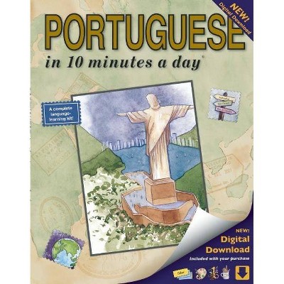 Portuguese in 10 Minutes a Day - 4th Edition by  Kristine K Kershul (Paperback)