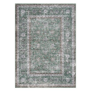 Hallway Runner Rug Washable Non-Slip Vintage Faux Wool Area Rugs for Entryway Indoor Kitchen Laundry Bedroom - 1 of 4