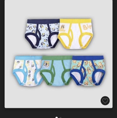 Bluey Toddler Girls Underwear, 6-Pack, Sizes 2T-4T
