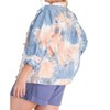 Women's TIE -DYED DENIM TRUCKER JACKET - KORI - image 3 of 3